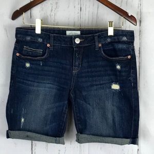 Aeropostale Distress Long Jean Shorts 5/6